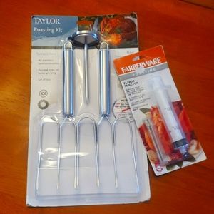 Roasting/Injector/Thermometer Combo